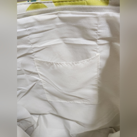 NWOT Floral Canvas Tote - Picture 4 of 4